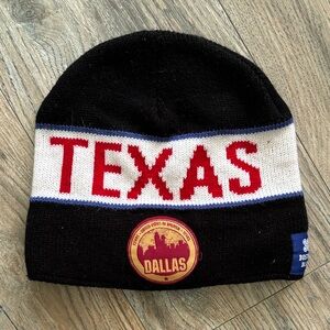 Texas Knit Beanie with Dallas Patch